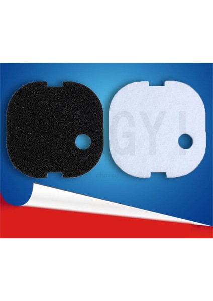 Beyaz Stil CF-600 CF-800 Atman 5 Parça Filtre Sünger EF-1EF-2EF-3EF-4ATATATATCFCFCF-600CFDF Filtre Için Uyumlu (Yurt Dışından)