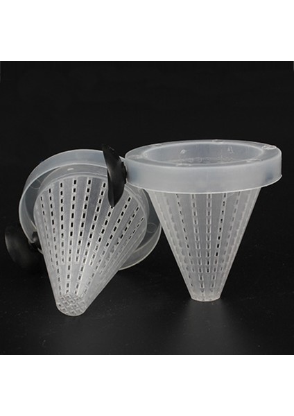 2 Adet Tarzı Gosterildigi Gibi 2 Adet Otomatik Balık Yem Trichter Konik Akvaryum Kırmızı Solucan Besleme Eğlenceli Huni Kupası Balık Yemleme Aracı Akvaryum Aksesuarı (Yurt Dışından)