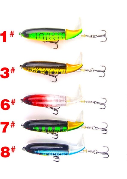 Gümüş Tarzı 10CM 13G Whopper Popper Üstten Su Üstü Yüzen Yem Taklidi Sert Balıkçılık Kroki Kanca Balıkçılık Aksesuarları (Yurt Dışından) modelleri