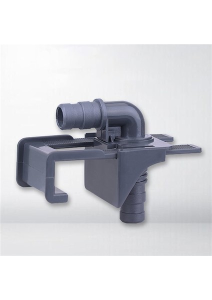 Gri Stil - Esnek Akvaryum Balık Tankı Su Boru Bağlantısı Akvaryum Montaj Tutucu Giriş Çıkış Esnek Akvaryum Aksesuarları (Yurt Dışından)