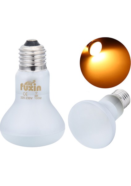Açık Sarı Stil Sürüngen Lambası Mini Evcil Isıtma Lambası E27 Uv Gündüz Gece Amfibi Kaplumbağa Yılan Lambası Isı Sürüngen Ampul Işık 220V (Yurt Dışından)