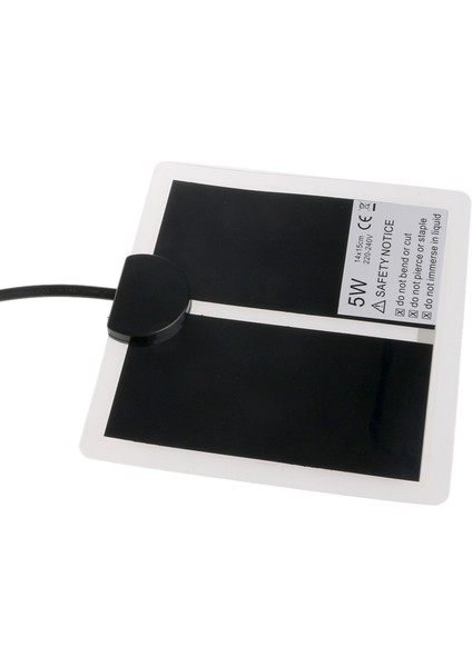 7W 14X28CM Stili 1 Adet Abd Fiş Ayarlanabilir Sıcaklık Sürüngen Isıtma Evcil Hayvan Isıtıcı Yatak Mat Rxjb (Yurt Dışından)