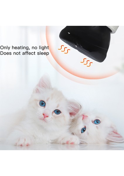 Anti Bite Yay Stili Sürüngen Isıtma Lambası Siyah Seramik E27 Isıtıcı Ampul Kafes Tavuk Kaplumbağa Kertenkele Sürüngen Işık (Yurt Dışından) modelleri