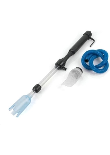 Akvaryum Temizleme Seti Elektrikli Su Değiştirici Kum Yıkayıcı Kumluk Temizleyici Sifon Filtre Pompa (Yurt Dışından)