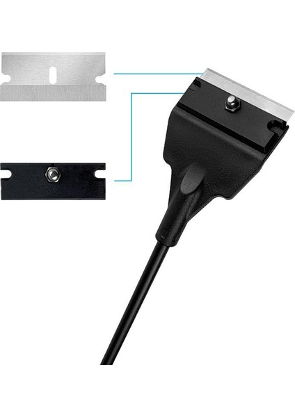 S Tarzı Paslanmaz Çelik Akvaryum Balık Tankı Yosun Temizleyici Bıçak Sucul Bitki Çim Temizleme Kiti Cam Balık Tankı Temizleme Fırçası (Yurt Dışından) fırsatları