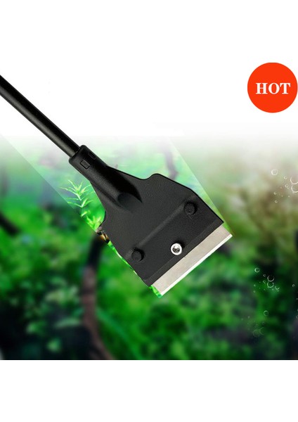 S Tarzı Paslanmaz Çelik Akvaryum Temizleyici Akvaryum Balık Tankı Yosun Temizleme Bıçağı Su Bitkisi Akvatik Temizlik Seti Temizleme Aracı (Yurt Dışından) modelleri