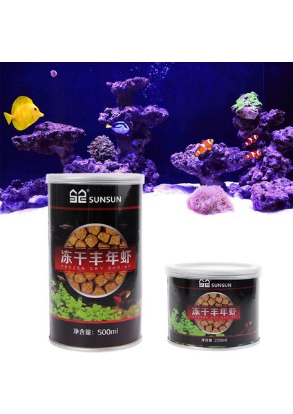 No.2 Tarzı Akvaryum Dondurulmuş Karides Yumurta Blokları Tropikal Deniz Balığı Yem Beslenme (Yurt Dışından) fırsatları