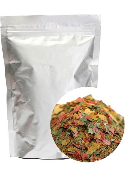 Beyaz Stil 100G Paket Akvaryum Balık Yemi Tetra Pulları Tropikal Balıklar Ev Koi Malzemeleri Süs Altın Balıklar Küçük Deniz Ürünleri (Yurt Dışından)