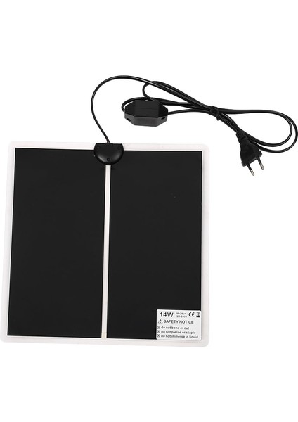 Ab 14W Stili Sürüngen Isı Matı Kuluçka Evcil Isıtma Ped Reptiller Vivaryum Terraryum Sıcak Isıtıcı Termostat Kontrollü ile (Yurt Dışından)