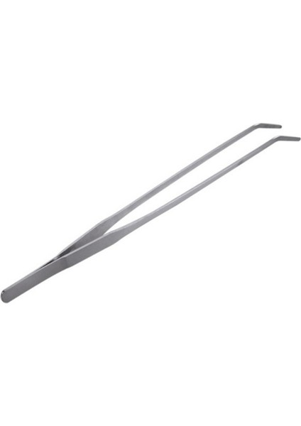 Bir Stil Akvaryum Aksesuarları Tank Canlı Su Bitkisi Makas Akvaryum Uzun Pens Çelik Pens Uzun Düz Dirsek (Yurt Dışından)