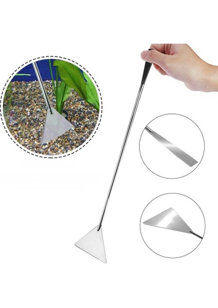 4 Adet Tarzı 4 Parça Paslanmaz Çelik Akvaryum Bitki Aracı Seti Terrarium Bitki Cımbızı Çakıl Veya Kürek Çelik Su Yosunu Seti Balık Tankı (Yurt Dışından) fiyatları