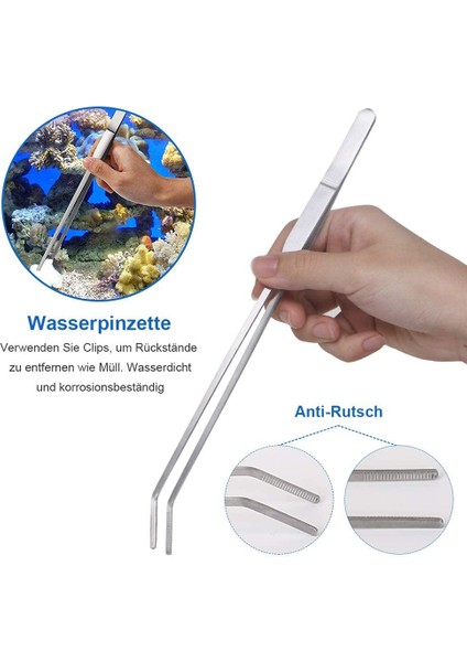 4 Adet Tarzı 4 Parça Paslanmaz Çelik Akvaryum Bitki Aracı Seti Terrarium Bitki Cımbızı Çakıl Veya Kürek Çelik Su Yosunu Seti Balık Tankı (Yurt Dışından) fırsatları