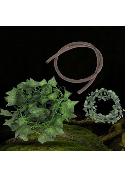 1m Büyük Esnek Sarmalasma Bitki Habitat Dekoru Bükülebilir Orman Tırmanıcı Sürüngen Evcil Hayvan Malzemeleri Sürüngenler Terraryum Dekorasyonu (Yurt Dışından) modelleri