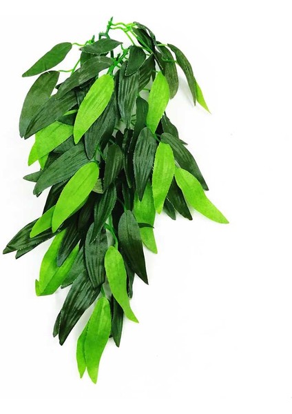 No.5 Tarzı 12 Inç Sürüngen Kendi Yapımı Balık Tankı Simüle Bitki Emici Bardak Plastik Sahte Asılı Pet Malzemeleri Gerçekçi Yapay Sarmal (Yurt Dışından)