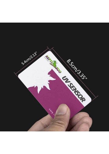 Sürüngen Terraryumu Uvb Test Kartı Uv Işığı Lambası Ömrü Test Kağıdı (Yurt Dışından) fırsatları