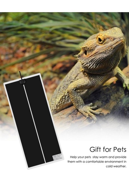 09 35W Au Stili Evcil Isıtıcı Kertenkele Pet Isıtma Pedi Termostat Kontrol Cihazıyla Tırmanma Evcil Isıtma Pedleri Sürüngen Malzemeleri Için Terraryum Isıtıcı Mats (Yurt Dışından) fiyatları