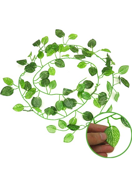 G Tarzı 1 Adet Yeşil Yaprak Terraryum Kertenkele Orman Sarmalı Esnek Orman Sarmalı Bükülebilir Yapay Sarmalı Kertenkele Terraryum Dekorasyonu (Yurt Dışından) modelleri