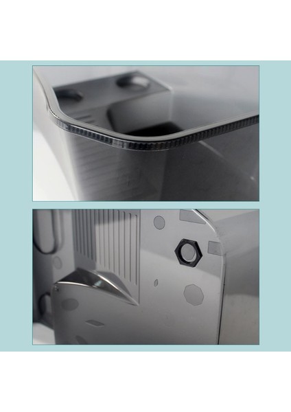 Beyaz Stil Sürüngen Vivaryum Kutup Kaplumbağa Kaplumbağa ile Güneşlenme Platformu Akvaryum Tankı Üreme Gıda Aracı (Yurt Dışından) fırsatları