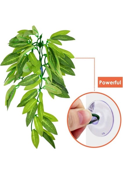 1 ADET-103CM Tarzı Simülasyon Bitki Süsü Kertenkele Üretim Kutusu Tırmanma Kertenkeleler Kertenkeleler Gecko Habitat Dekorasyon Bitkisi Hasır Pet Malzemeleri (Yurt Dışından) indirimleri