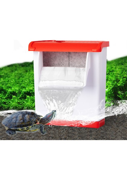 2.5W Tarzı Au Fiş Adaptörü Su Altı Girişli Kaplumbağa Filtresi Şelale Pompası - Kaplumbağa Tankı Mini Balık Için Sessiz Düşük Seviyeli Su Dolaşım Pompası (Yurt Dışından) fiyatları