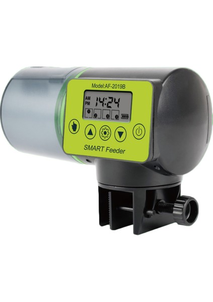 Beyaz Stil 15X11X7.5CM Harika Otomatik Balık Yem Dağıtıcı Aleti - Dijital Balık Tankı Akvaryum Elektrikli Plastik Zamanlayıcı Yemleme Aracı Balık Besleyicisi (Yurt Dışından)