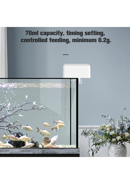 Beyaz Stil 70ML Akıllı Otomatik Balık Tankı Dijital Balık Tankı Elektrik Zamanlayıcı Balık Tankı Taşınabilir Balık Tankı Araçları (Yurt Dışından) fırsatları