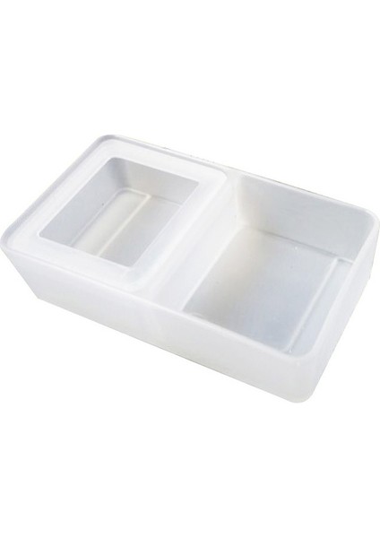 Beyaz Stil Sürüngen Tankı Böcek Örümcek Karınca Yuvası Yiyecek Su Kase Üretim Kutusu Ev Bahçe Çiftlik Malzemeleri (Yurt Dışından)