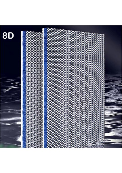 Sarı Stil 50X40X2CM 8 Katmanlı Akvaryum Filtre Pamuğu Sünger Tutkal Içermeyen Biochemical Pamuk Yüksek Yoğunluklu Akvaryum Aksesuarları (Yurt Dışından)