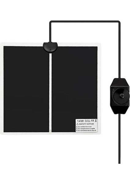 20W Au Fiş Tarzı Sürüngen Isı Pedi Tırmanma Evcil Isıtma Isıtıcı Pedler Ayarlanabilir Sıcaklık Kontrol Cihazı Matlar Sürüngen Malzemeleri (Yurt Dışından) indirimleri