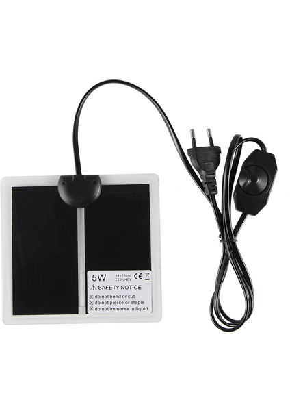 20W 42X28CM Stili Evcil Isıtıcı Sürüngen Isıtma Ped Reptil Vivaryum Teraryum Isıtıcı Termostat Kontrollü Eu Fiş (Yurt Dışından)