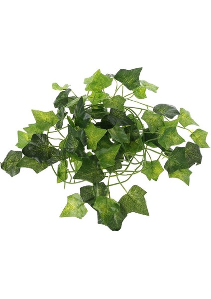 Yeşil Stil Yapay Sarmasık Kertenkele Dekorasyonu Terraryum Süsü Cameleons Tırmanma Dinlenme Bitkiler Yapraklar Sürüngen Malzemeleri Dekor Aksesuarları (Yurt Dışından)