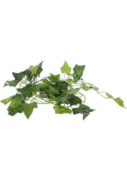 Yeşil Stil Yapay Sarmasık Kertenkele Dekorasyonu Terraryum Süsü Cameleons Tırmanma Dinlenme Bitkiler Yapraklar Sürüngen Malzemeleri Dekor Aksesuarları (Yurt Dışından) modelleri