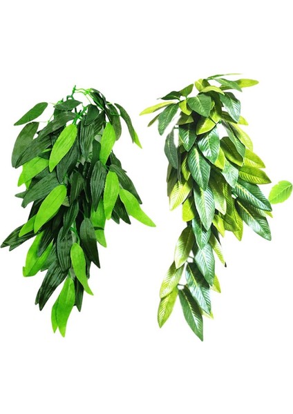 No.4 Tarzı Sürüngen Bitkileri Asma Sahte Sarmalayan Sürüngen Terraryum Bitki Habitat Süslemesi Bıyıklı Ejderha Yılan Kertenkele Malzemeleri Için - Turkish (Yurt Dışından) fırsatları