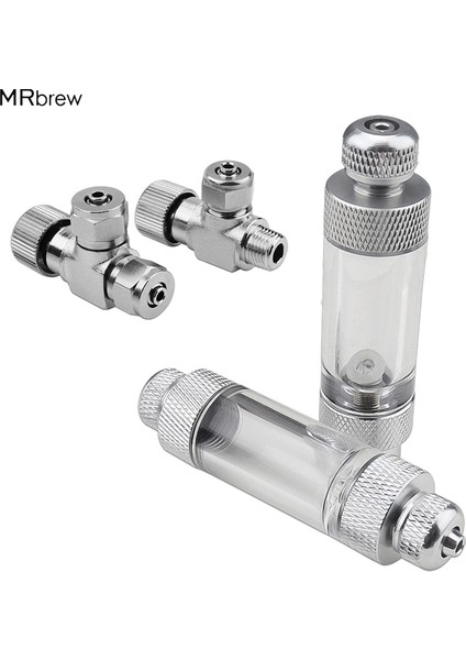 Bir Stil Yazın Tek Çift Başlı Akvaryum Co2 Kabarcık Sayacı Alüminyum Alaşım Geri Akışlı Co2 Regülatör Karbon Dioksit Ölçüm Cihazı (Yurt Dışından) fırsatları