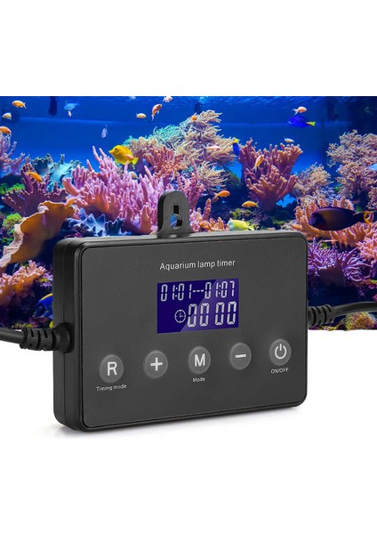 Siyah Stil Akvaryum LED Işık Dimmer Kontrol Cihazı Güneş Doğuşu Gün Batımı Modülatörü Için Akvaryum Balık Tankı LED Akıllı Işık Zamanlama Karartma Sistemi (Yurt Dışından) fiyatları