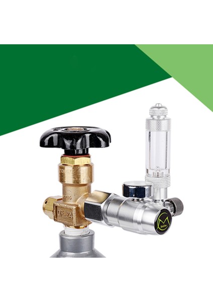 B-Tek Kafa Stili Alüminyum Alaşım Akvaryum Co2 Regülatör Sayacı Tekçift Başlı Co2 Kabarcık Geri Dönüşsüz Karbon Dioksit Ölçüm Cihazı (Yurt Dışından) indirimleri