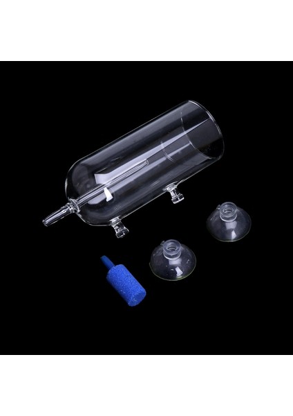 Akvaryum Camı Co2 Diffüzör Kabarcık Hava Taşı Temizleme Oksijen Zenginleştirme Damlası (Yurt Dışından)