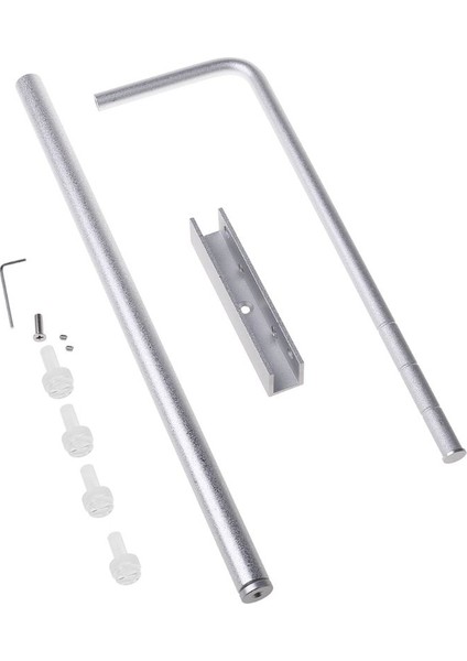 Gümüş Tarzı Evrensel Alüminyum Alaşımı Akvaryum Balık Tankı Işık Askı Standı Güvenli Sabit Tutucu LED Lamba Tutucu Klips Aracı (Yurt Dışından)