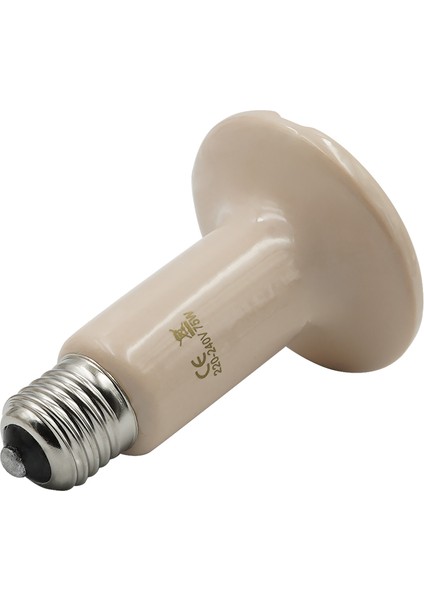 200W Tarzı 220V Uzak Kızılötesi Evcil Hayvan Isıtma Lambası Seramik Kaplumbağa Yavruluk Ampul Isı Yayıcı Işık Ampulü 25W 50W 75W 100W 150W 200W Süt - (Yurt Dışından)