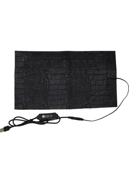 35X20CM Tarzı Isıtıcı Ped Sürüngen Isıtma Ped Zaman Kontrollü Isıtma Yastığı Ayarlanabilir 3 Seviye Isıtma Pedi (Yurt Dışından)