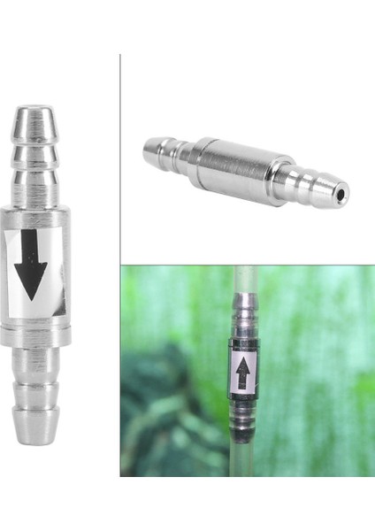 Paslanmaz Çelik Co2 Kontrol Valf Ayarlı Su Balık Akvaryum Valf Difüzör Regülatör Sistemi Hava Pompası (Yurt Dışından)