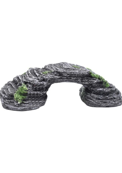 Sürüngenler ve Kaplumbağalar Için Akvaryum Amphibians ve Kaplumbağalar Için Saklanma Alanlı Balık Saklama Platformu Adası Ürünleri Terrarium Dekorasyonu (Yurt Dışından)
