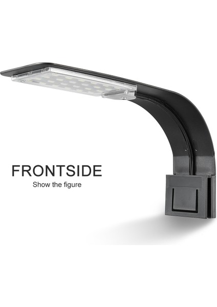 Siyah Ab Fiş Stili 12 Led'li LED Akvaryum Işığı Balık Tankları Klip Işıkları LED Bitkiler Yetiştirme Işıkları Suda Dayanıklı Lamba (Yurt Dışından)