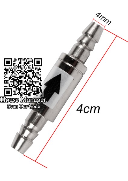 Dia0.8x 4cm Tarzı 4mm Akvaryum Su Vanası Karbon Dioksit Sistemi Difüzörü Silindire Dönmeyen Su Için Paslanmaz Çelik Kontrol Vanası (Yurt Dışından) modelleri