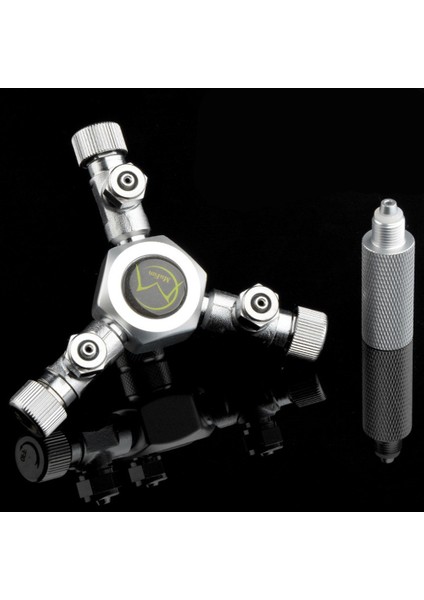 Üç Stil Tek Tek Akvaryum Kendin Yap Çok Yollu Co2 Dağıtıcı Bölücü Iğne Valf Kontrol Valfi Balon Sayacı ile Solenoid Regülatörlü Co2 Kontrol Sistemi Için (Yurt Dışından)