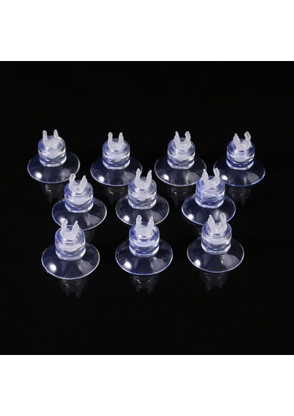 Beyaz Stil Akvaryum Emme Kupası Balık Tankı Pompa Klips Tutucu Hava Hattı Tüpü (Yurt Dışından)