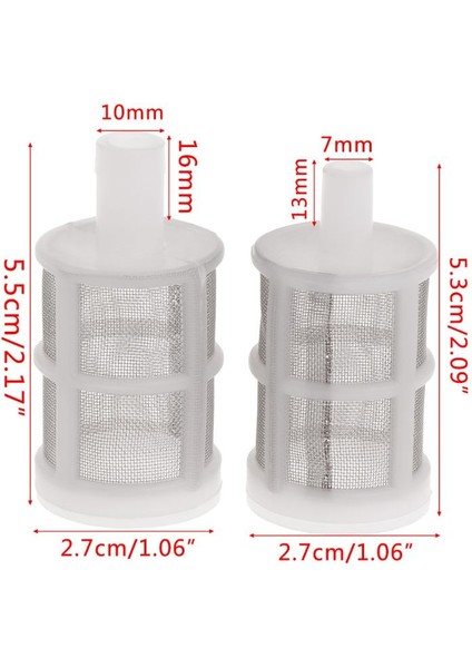 M Tarzı Balık Tankı Filtre Filesu Su Pompası Hortum Ağı Temiz Ekran Pompaları Akvaryum Malzemeleri Paslanmaz Çelik Plastik Bahçe (Yurt Dışından) fırsatları