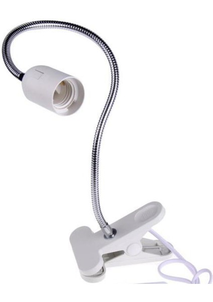 Sadece Tutucu Stiliyle Akvaryum Kaplumbağa Uva Uvb Aydınlatma Lambası Tutucu E27 Klipsli Reptil Kertenkele Yılan Seramik Lamba Tutucu (Yurt Dışından)