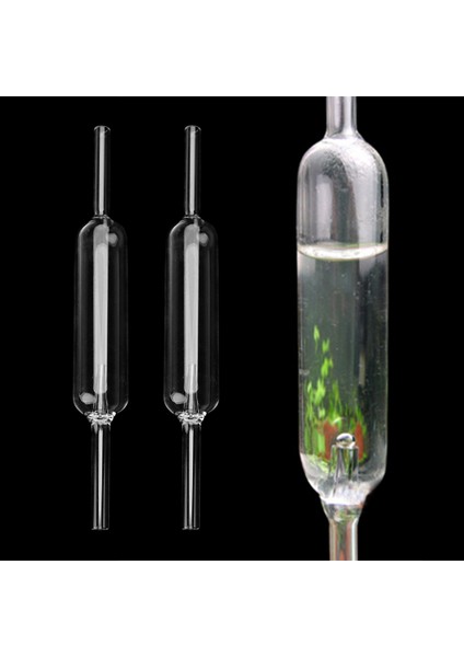 2x Akvaryum Balık Tankı Co2 Difüzör Kabarcık Sayacı Emme Kupası Düz (Yurt Dışından) fiyatları