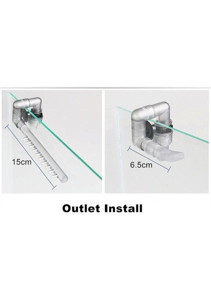 Giriş Çıkış Stili 12MM 16MM 12MM Için Dış Filtre Giriş Çıkış Hortumu Sunsun Akvaryum Filtre Aksesuarları Çıkış Giriş Borusu (Yurt Dışından) indirimleri